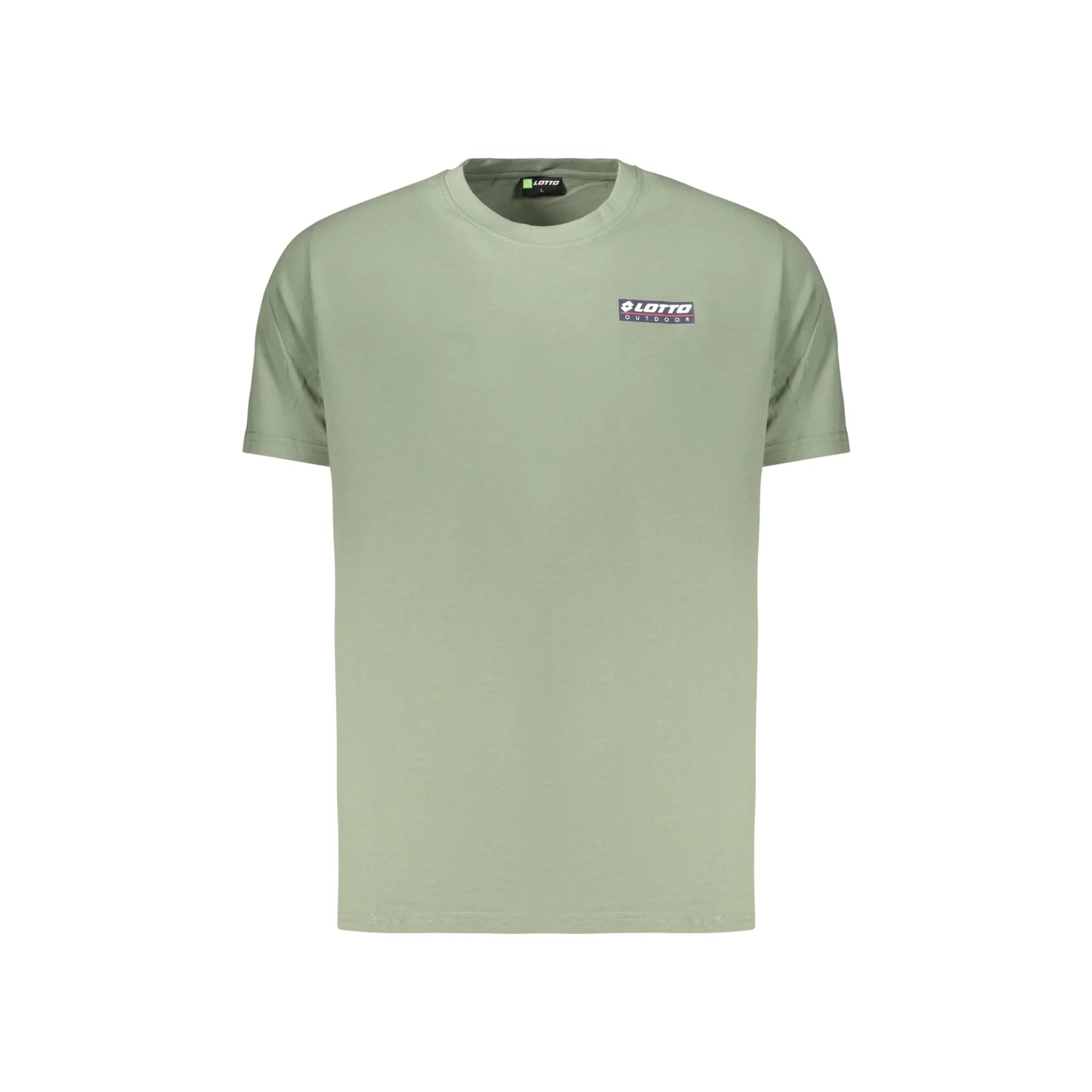 LOTTO T-SHIRT MANICHE CORTE UOMO VERDE